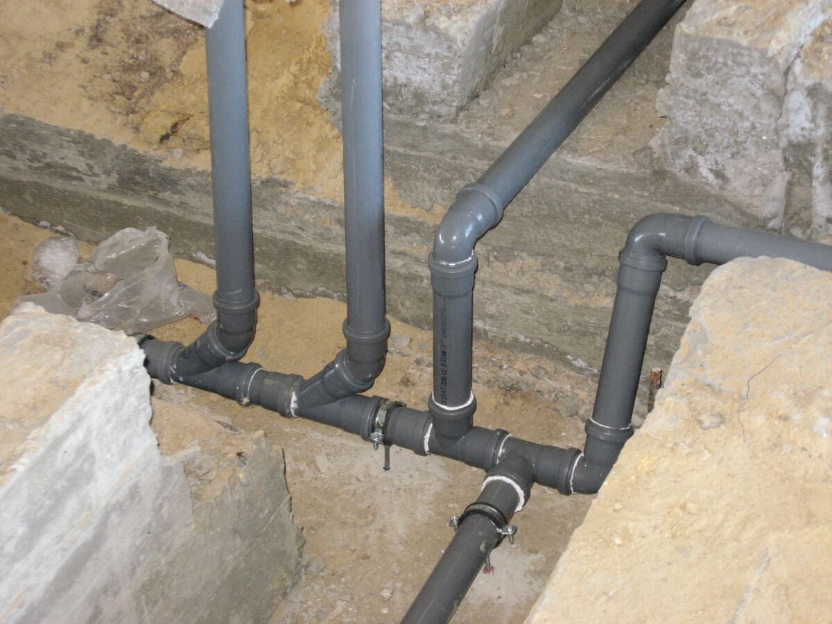 Монтаж напорной канализации, прокладка и установка напорной канализации в  СПб - ГСК